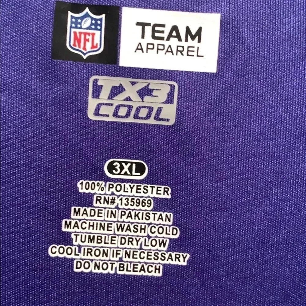 Indianapolis Colts T Shirt NFL Long Sleeve Blue Men’s Sz 3XL NWT - Picture 4 of 6